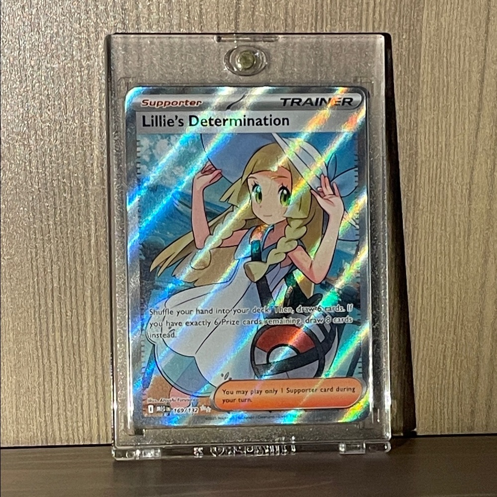 NM Lillie’s Determination Full Art 169/132 | Mega Evolution Pokemon Pack Fresh!
